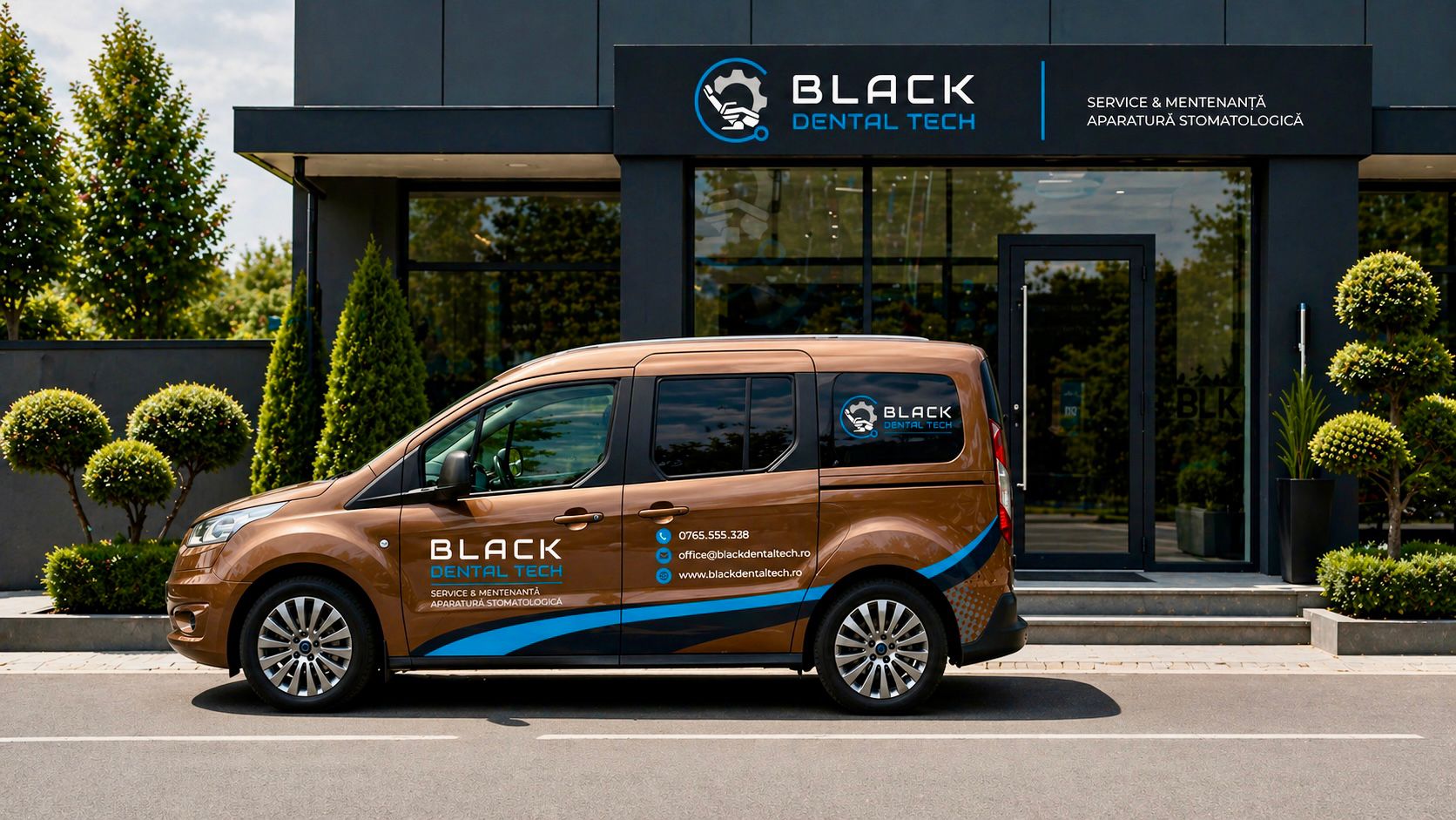 Black Dental Tech – sediu și flotă